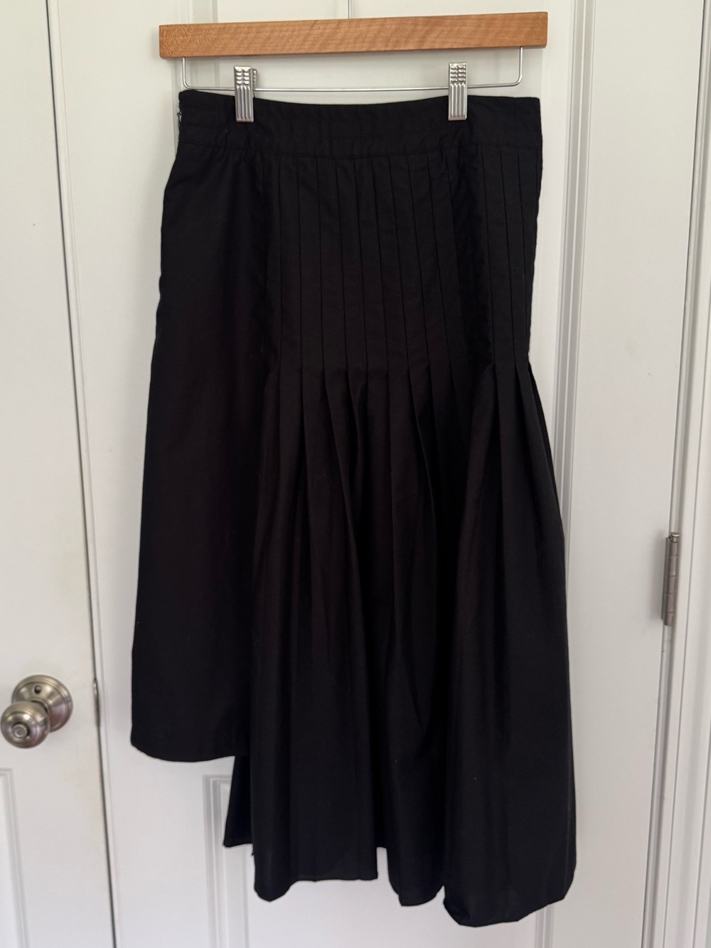 Banana Republic Pleated Asymmetrical Midi Skirt - Picture 5 of 9